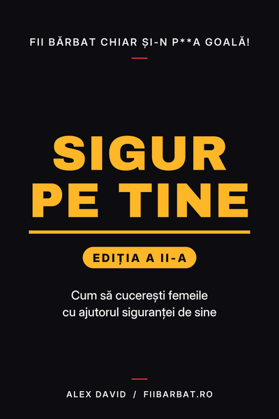 Sigur pe Tine, ediția a II-a - Alex David